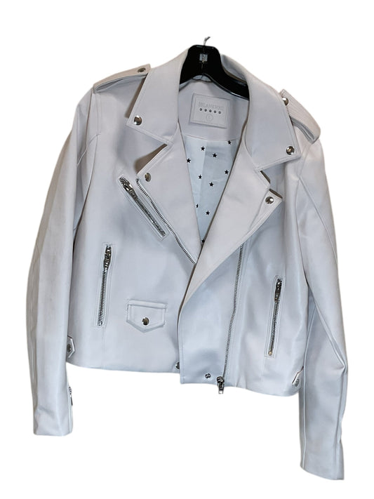 Jacket Moto By Blanknyc In White, Size: L