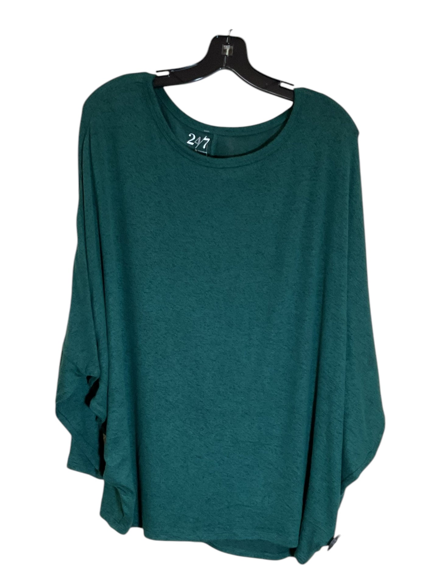 Top Long Sleeve By Maurices In Green, Size: Xl