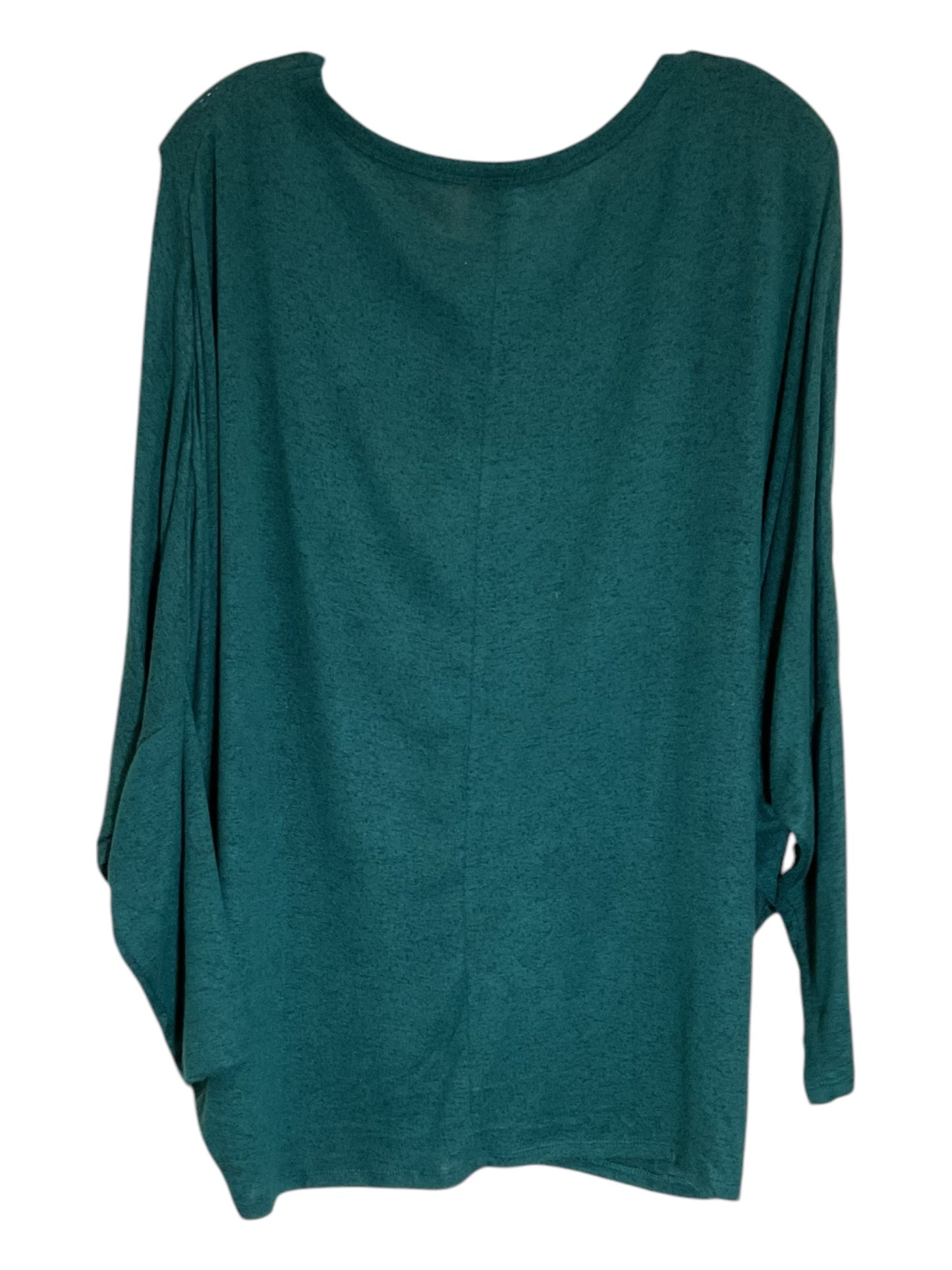 Top Long Sleeve By Maurices In Green, Size: Xl