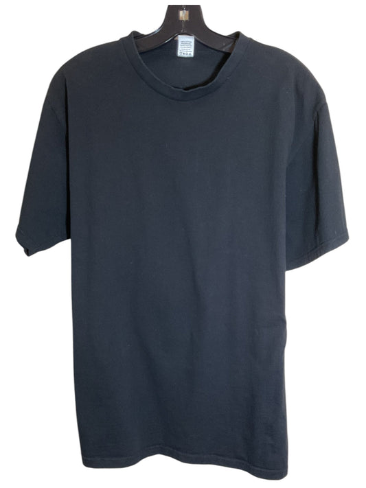 Top Short Sleeve By Clothes Mentor In Black, Size: Xl