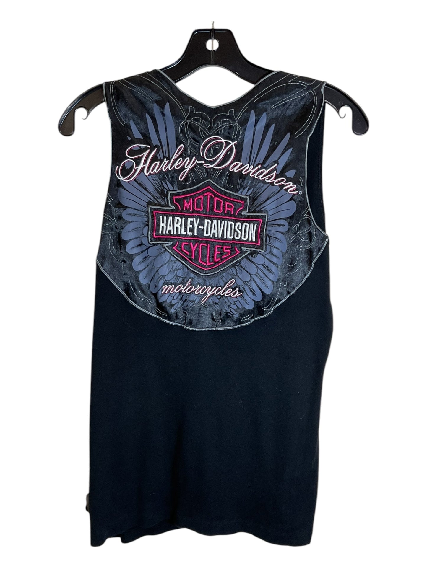 Top Sleeveless By Harley Davidson In Black, Size: Xl