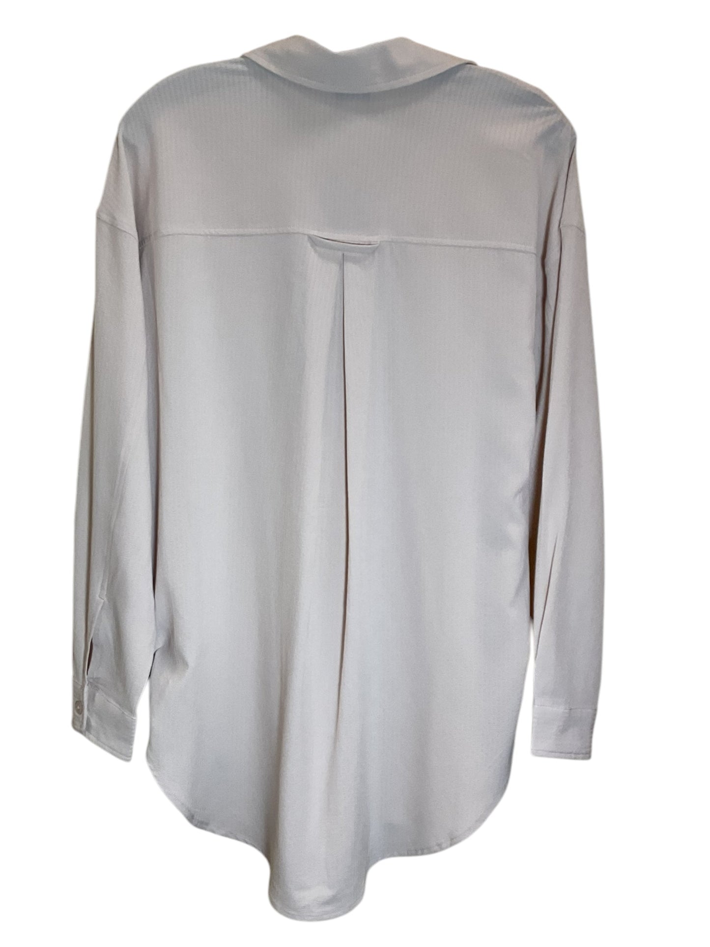 Blouse Long Sleeve By Joy Lab In Cream, Size: S