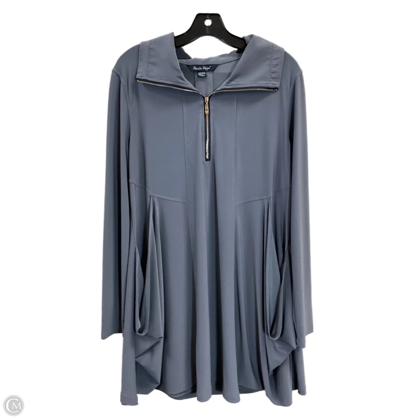 Dress Work By Charlie Paige In Grey, Size: Mp