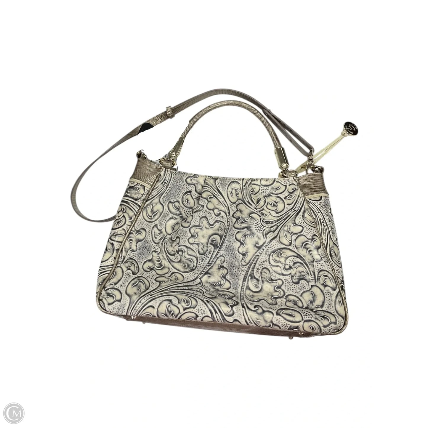 Handbag Designer By Brahmin, Size: Medium
