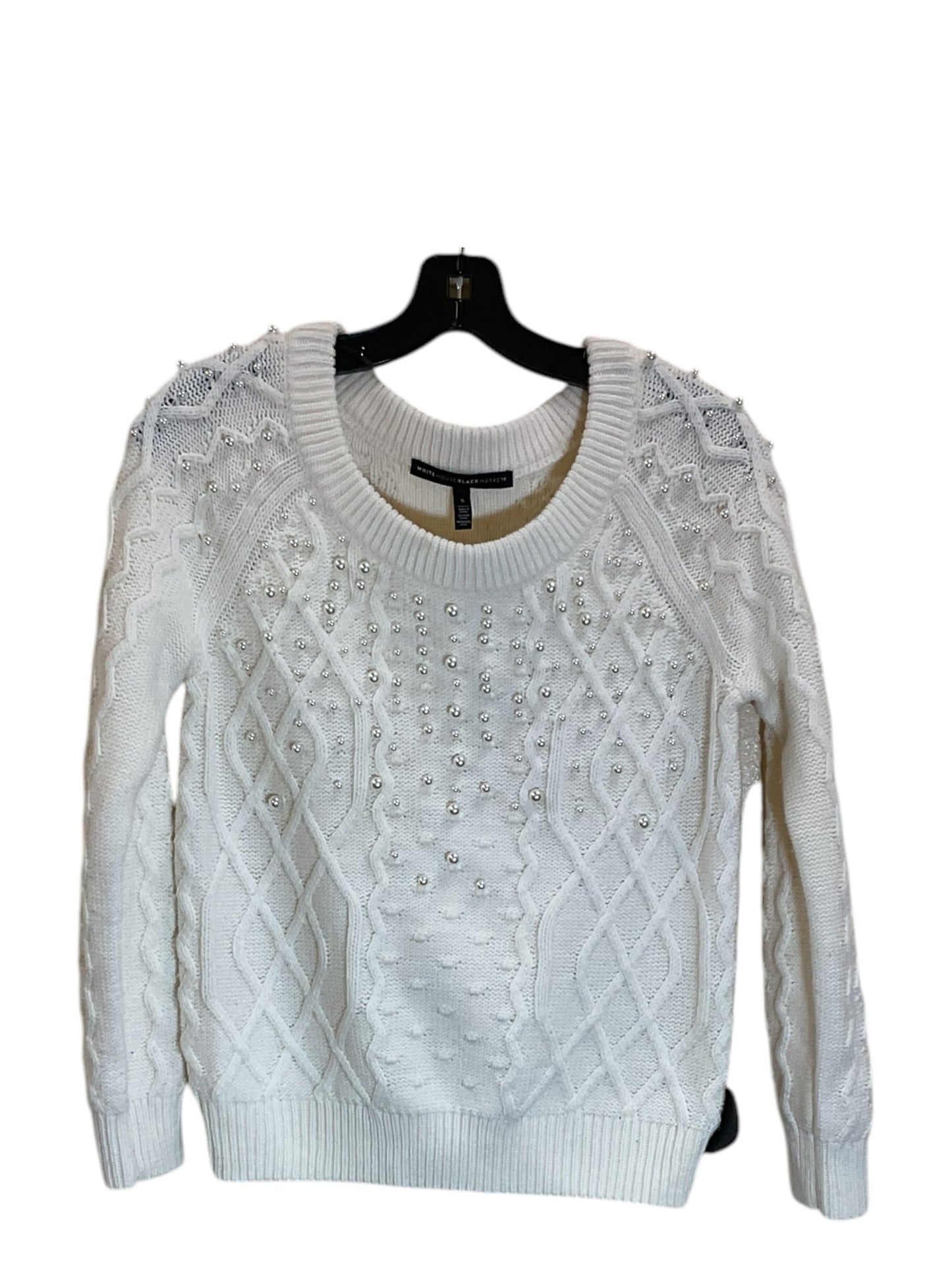 Sweater By White House Black Market In Cream, Size: S