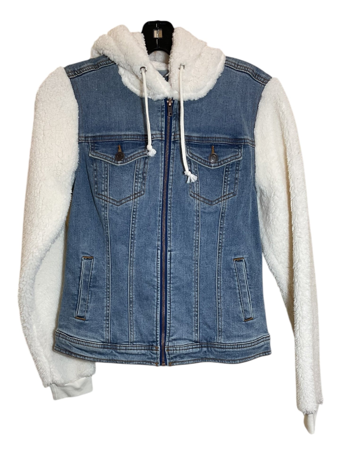 Jacket Denim By Maurices In Blue Denim, Size: Xs