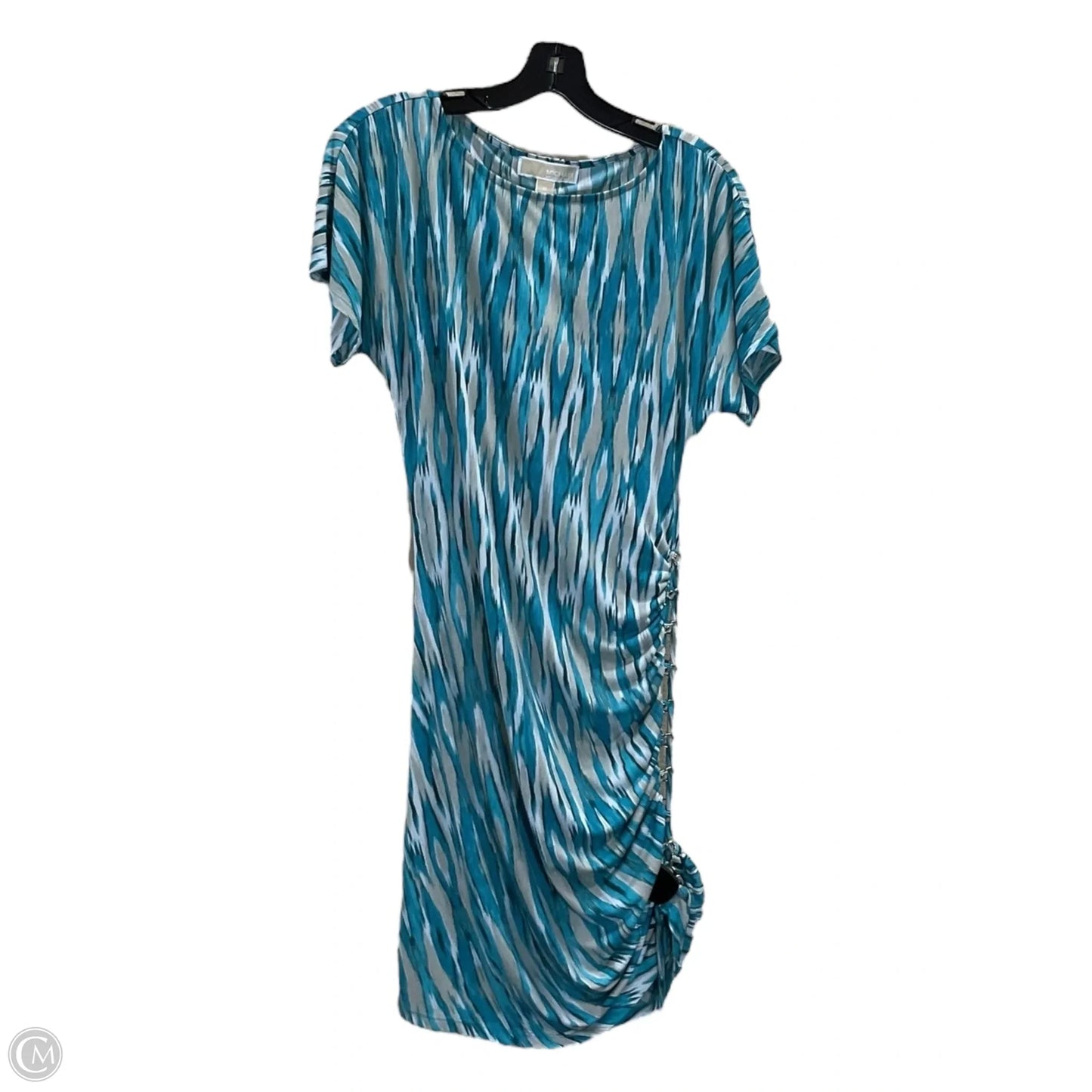 Dress Casual Midi By Michael By Michael Kors In Teal, Size: M