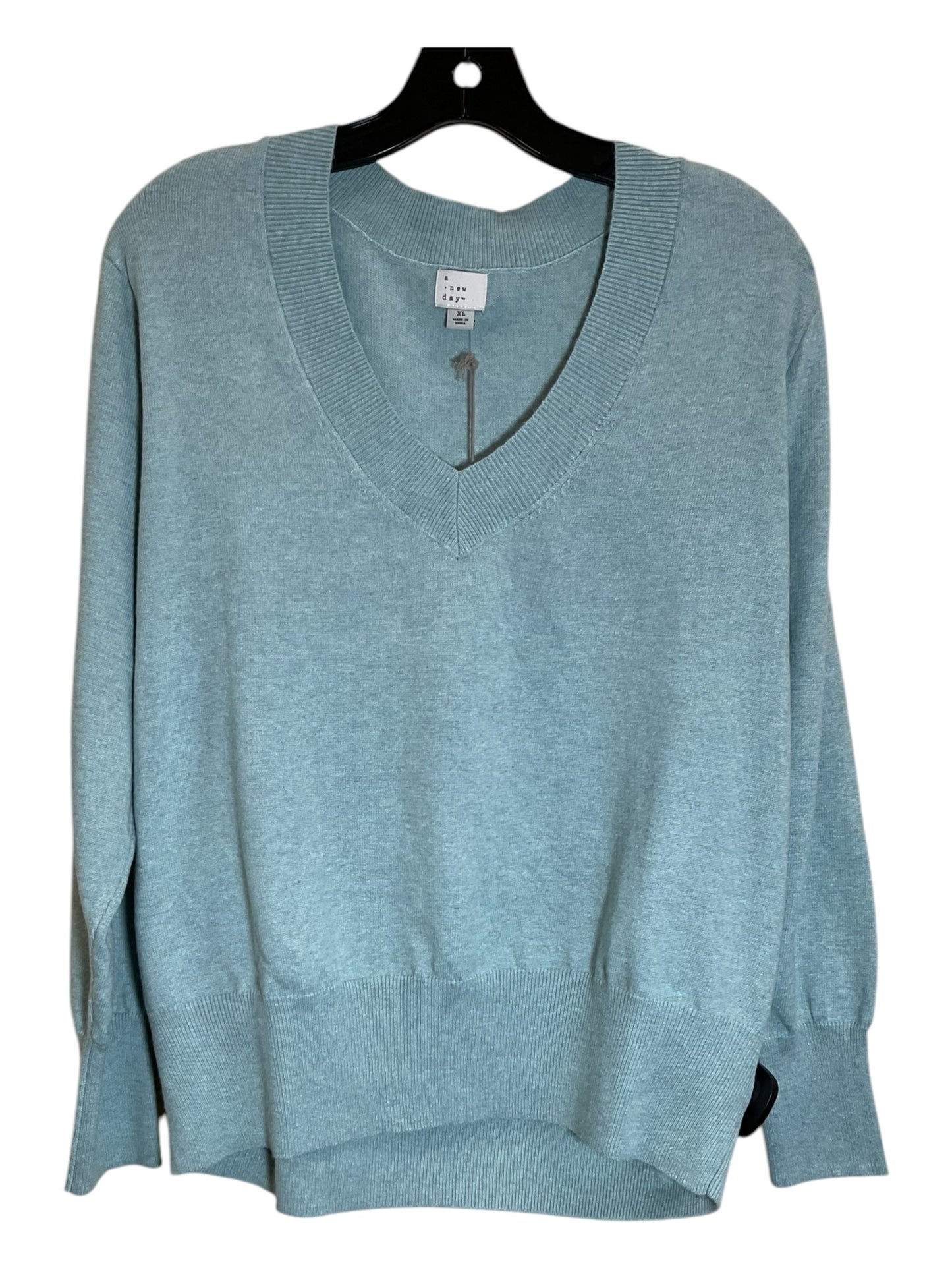 Sweater By A New Day In Teal, Size: Xl