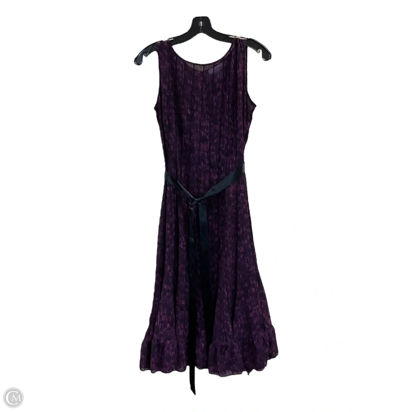 Dress Casual Midi By Dressbarn In Purple, Size: S