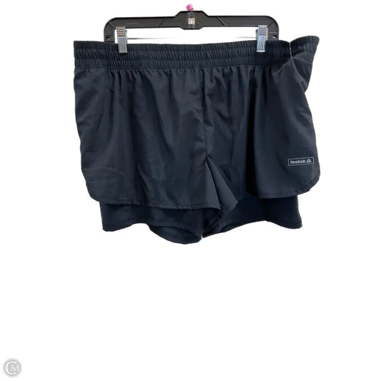Shorts By Reebok In Black, Size: Xxl