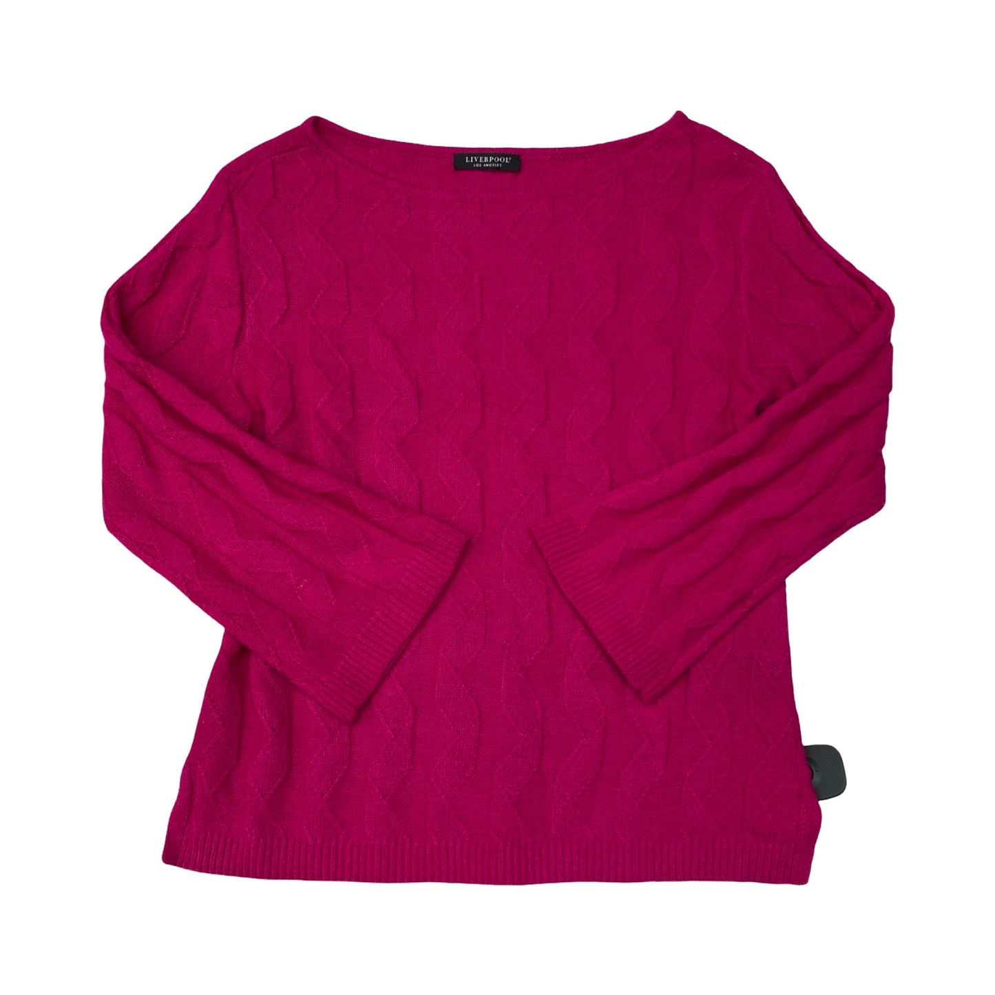 Sweater By Liverpool In Pink, Size:S