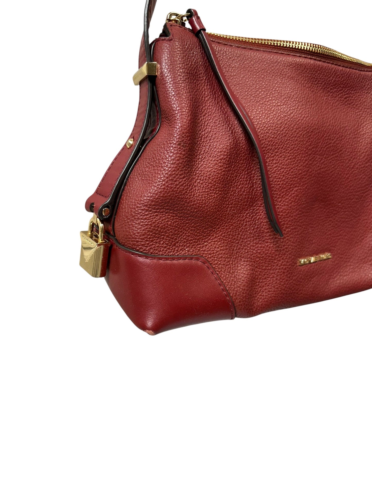 Crossbody Designer By Michael Kors In Red, Size:Medium