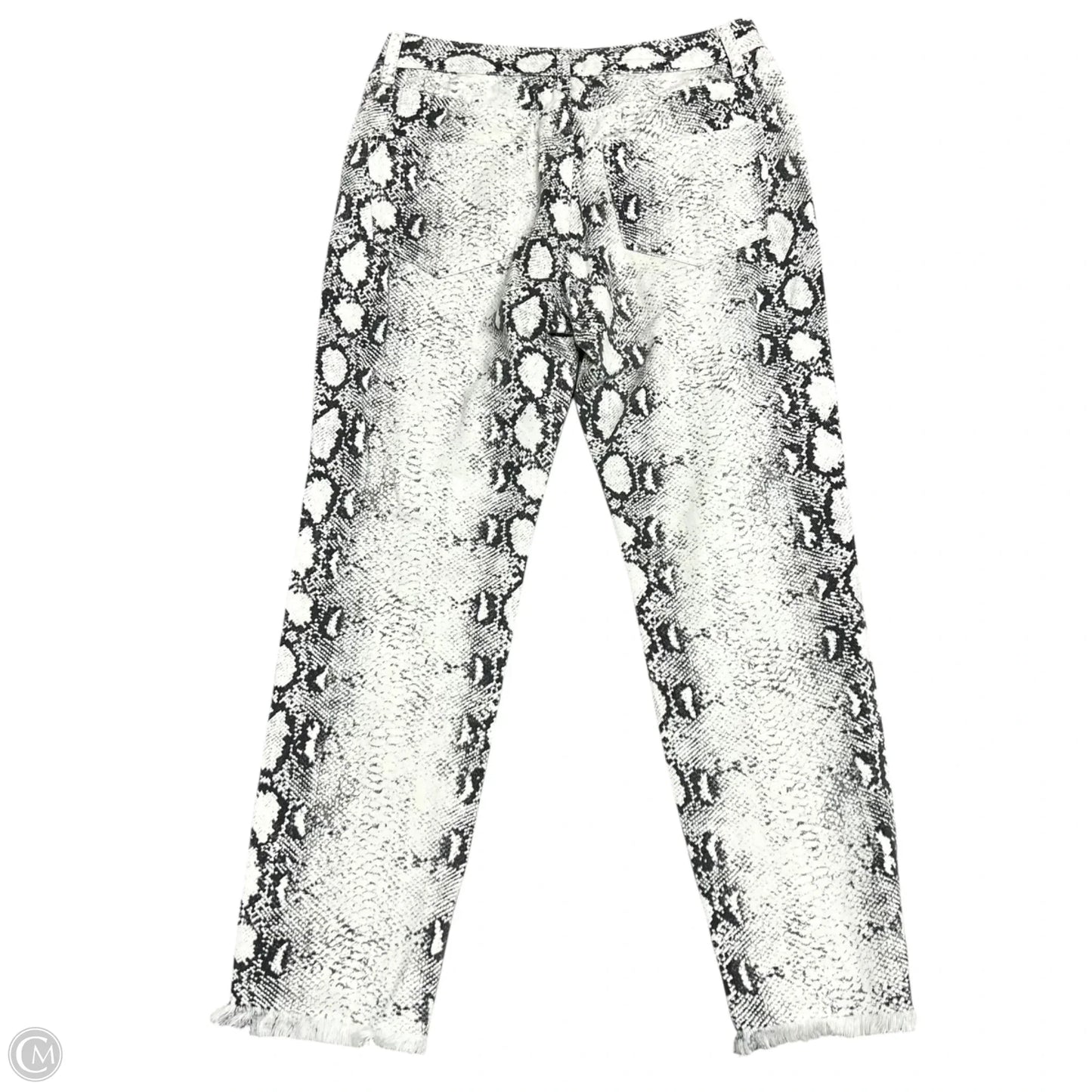 Jeans Wide Leg By Pol In Snakeskin Print, Size: 4