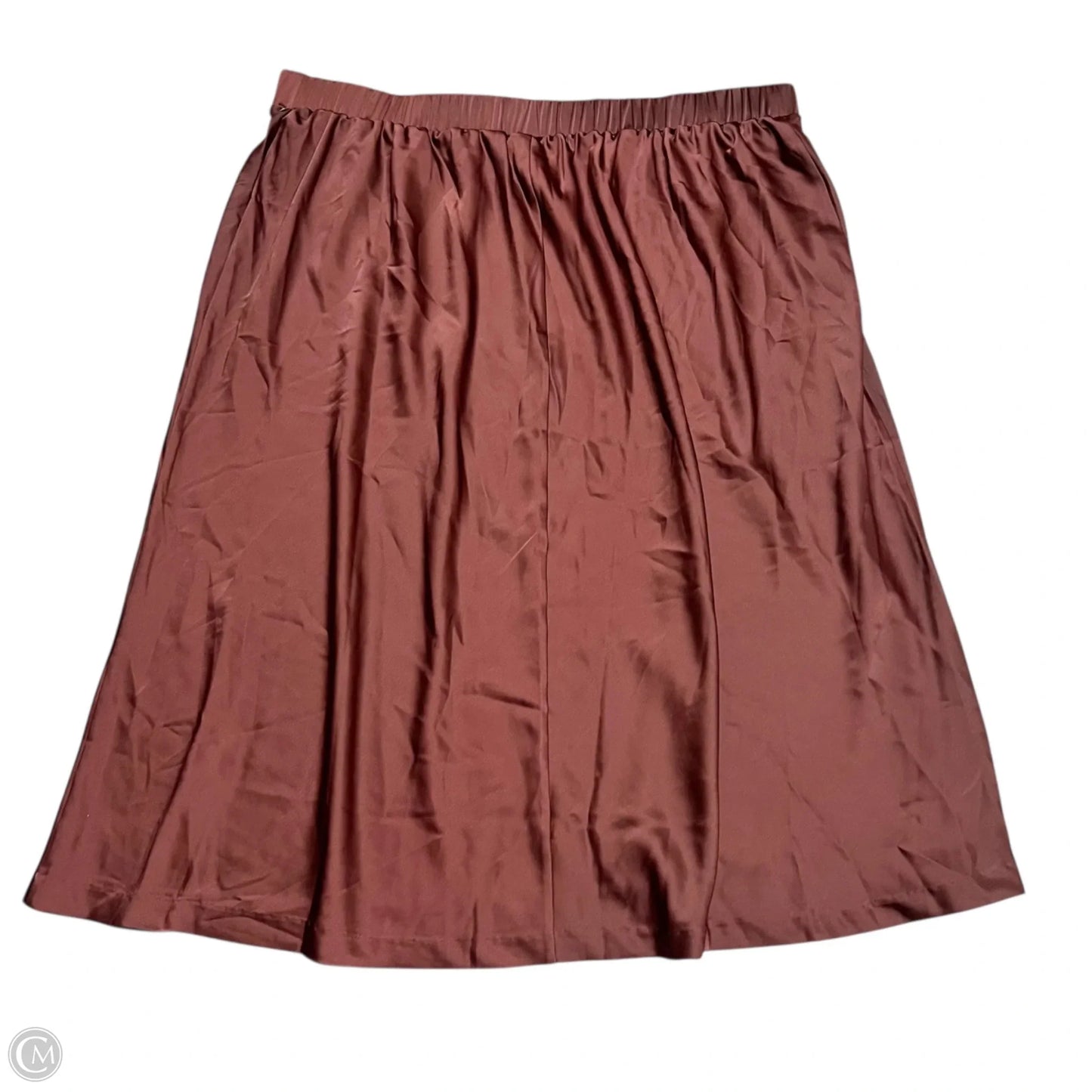 Skirt Midi By Lane Bryant In Brown, Size: 3x