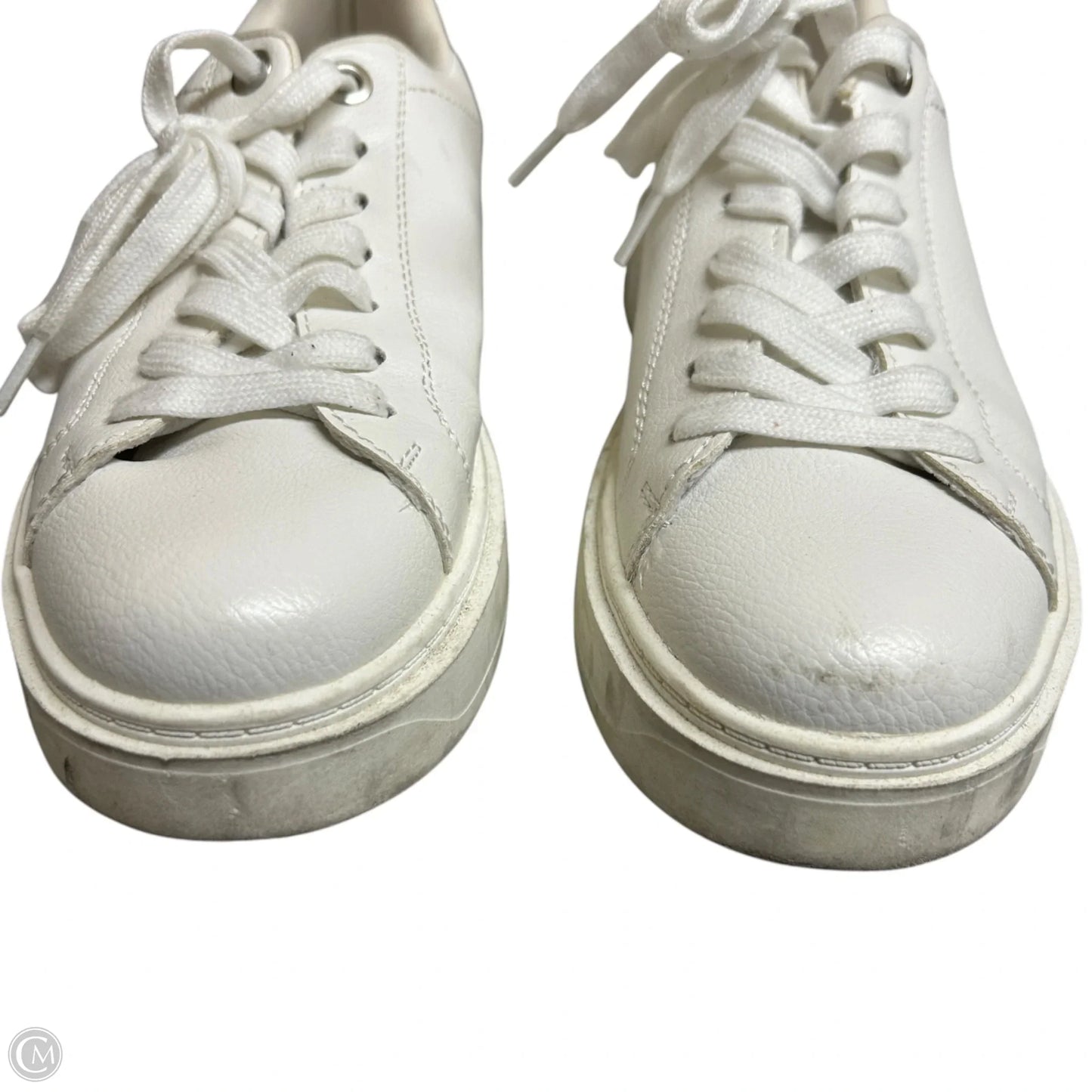 Shoes Sneakers By Steve Madden In Black & White, Size: 9