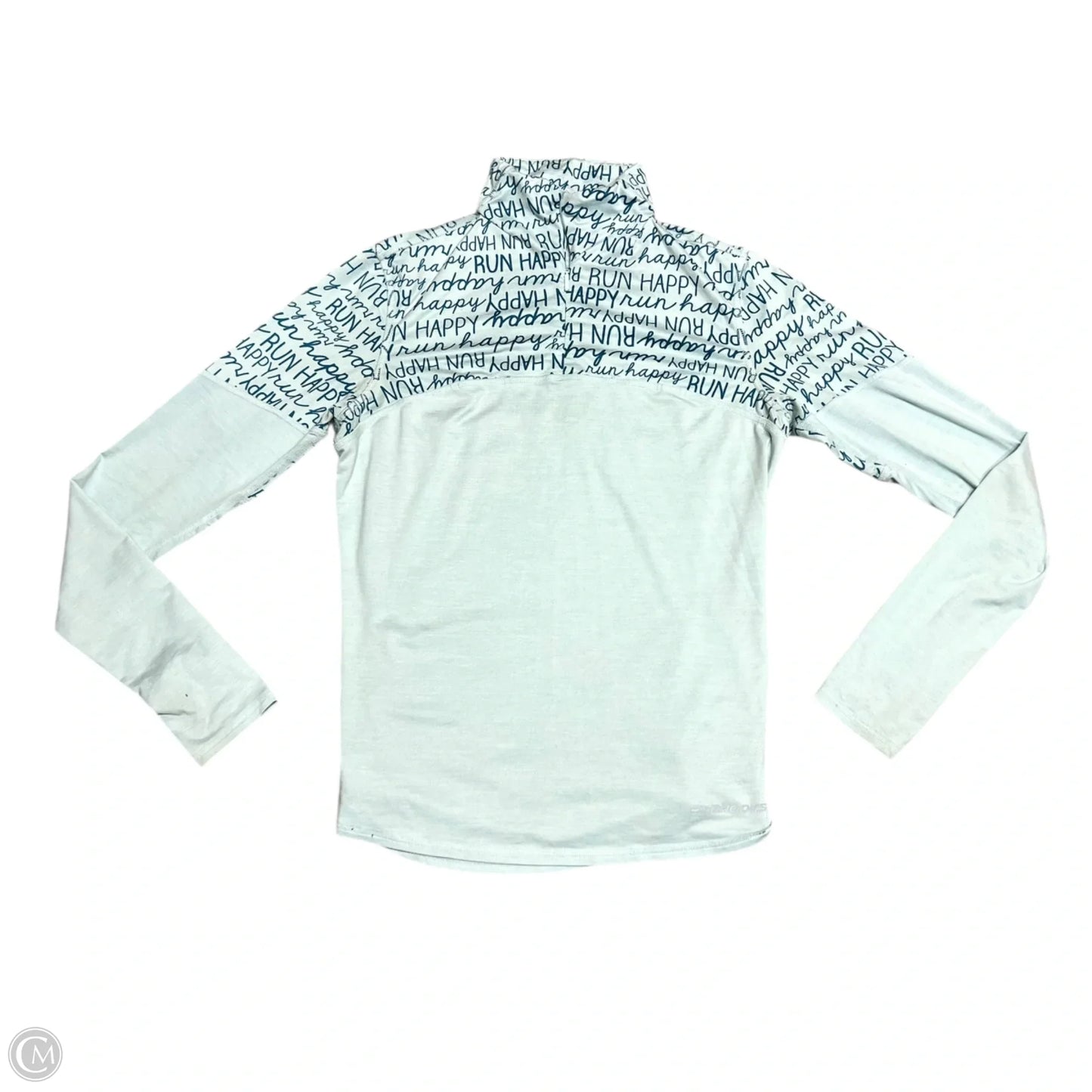 Athletic Jacket By Brooks In Blue, Size: S