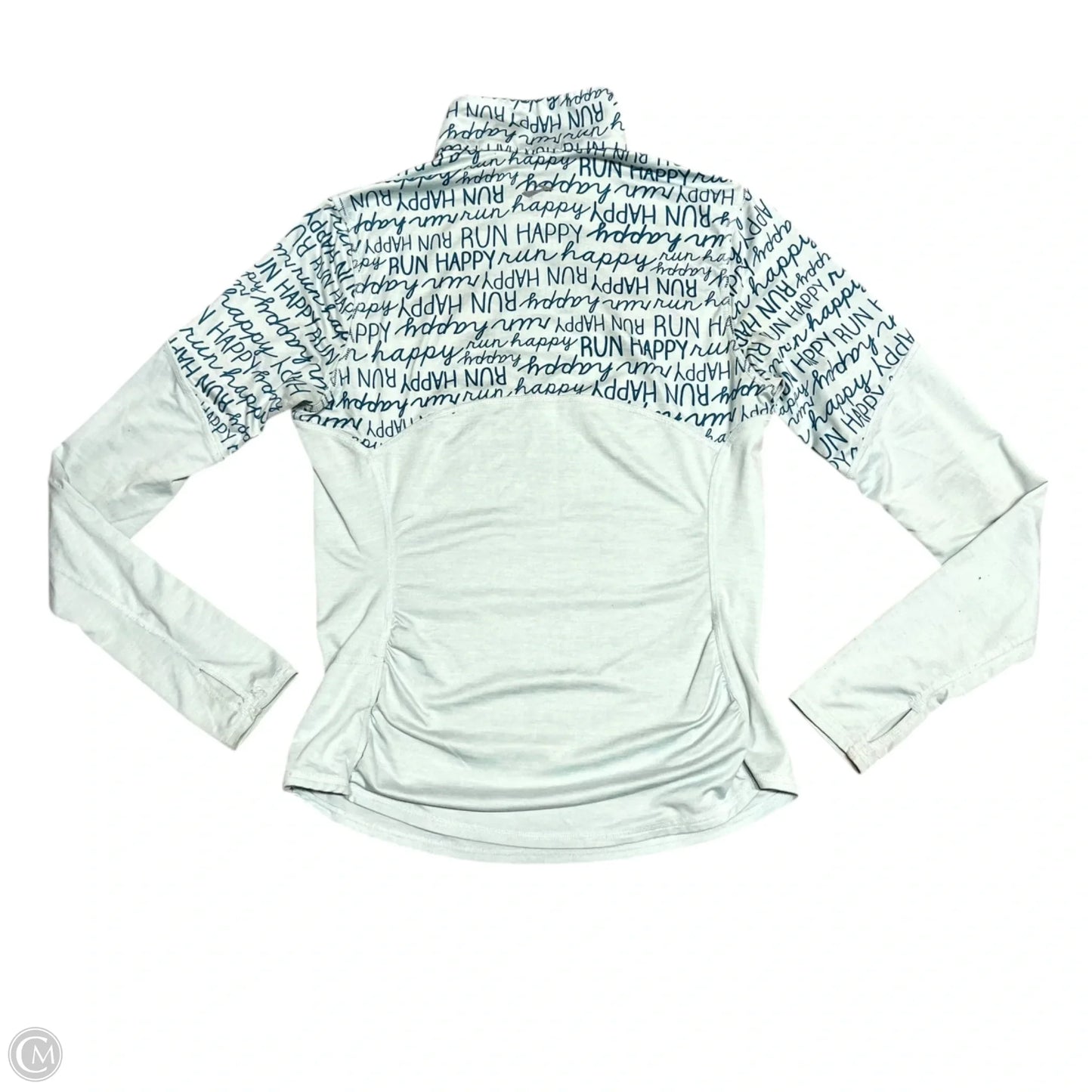 Athletic Jacket By Brooks In Blue, Size: S