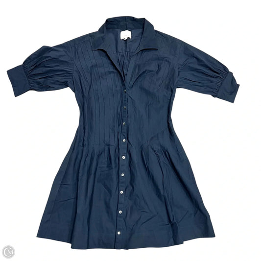 Dress Casual Midi By Cinq. A Sept In Blue, Size: 6
