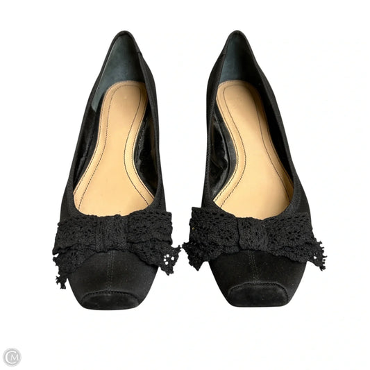 Shoes Flats By Zara In Black, Size: 8.5