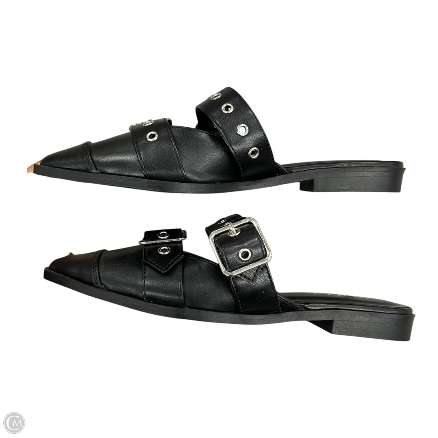 Shoes Flats By Soda In Black, Size: 6