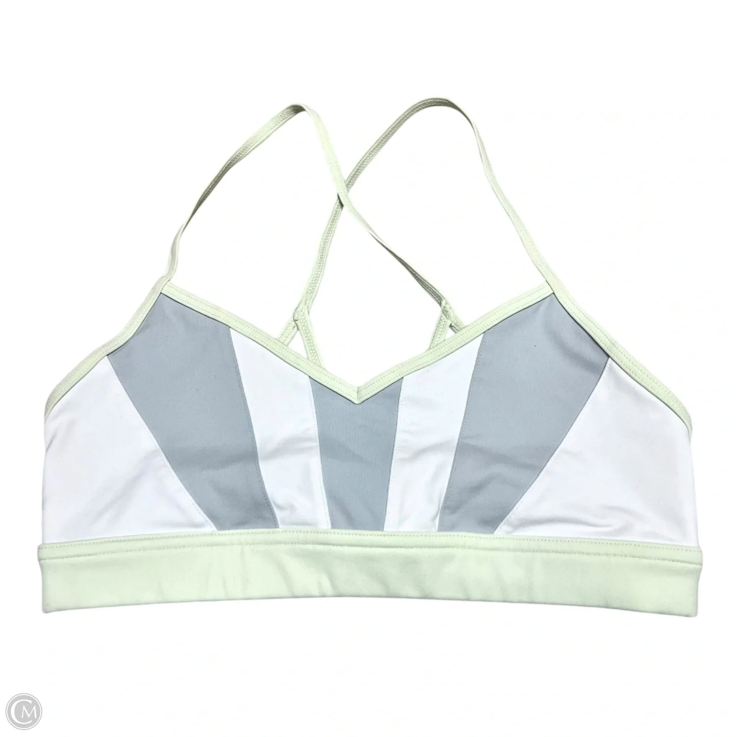 Athletic Bra By Alo In Blue & White, Size: S