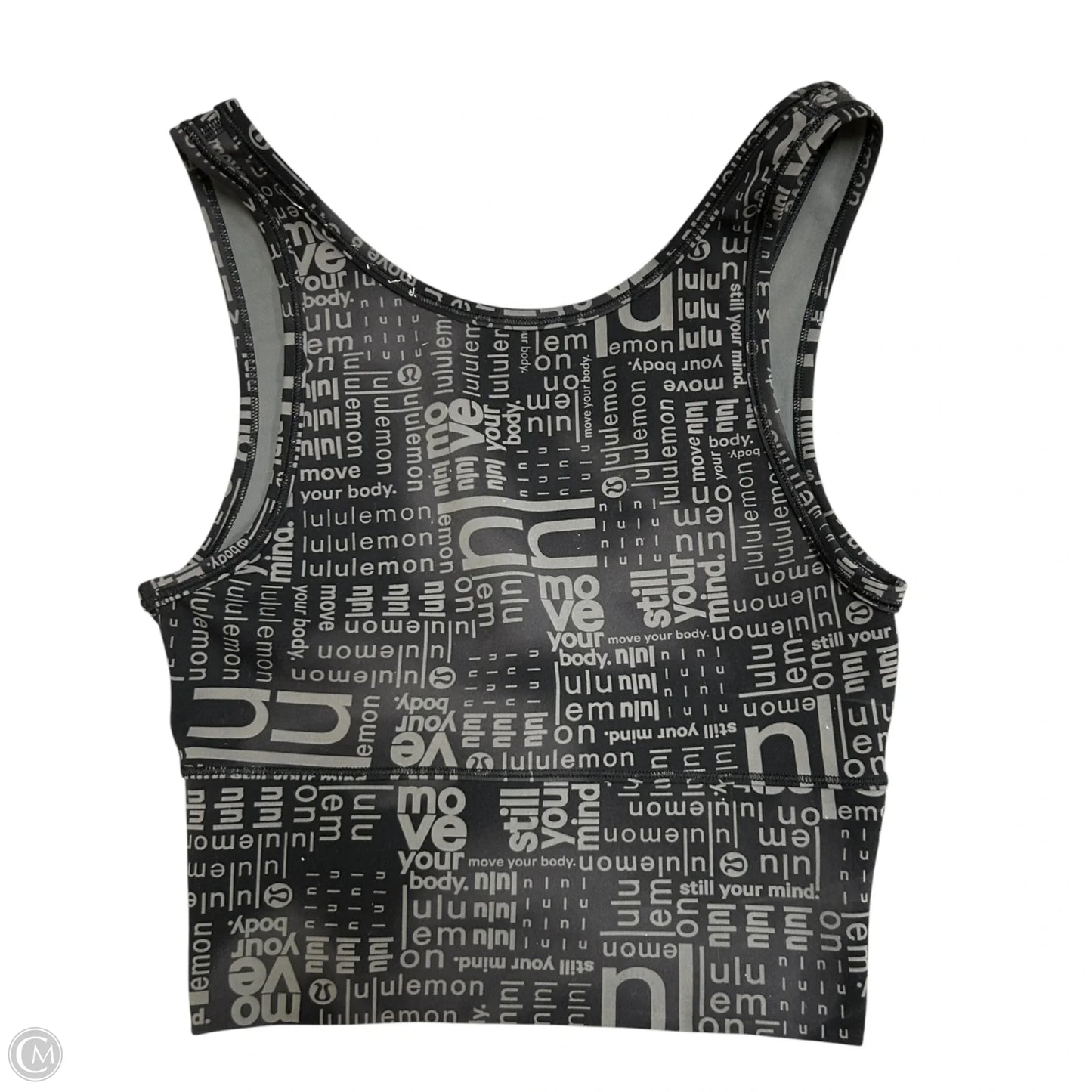 Athletic Bra By Lululemon In Black, Size: S