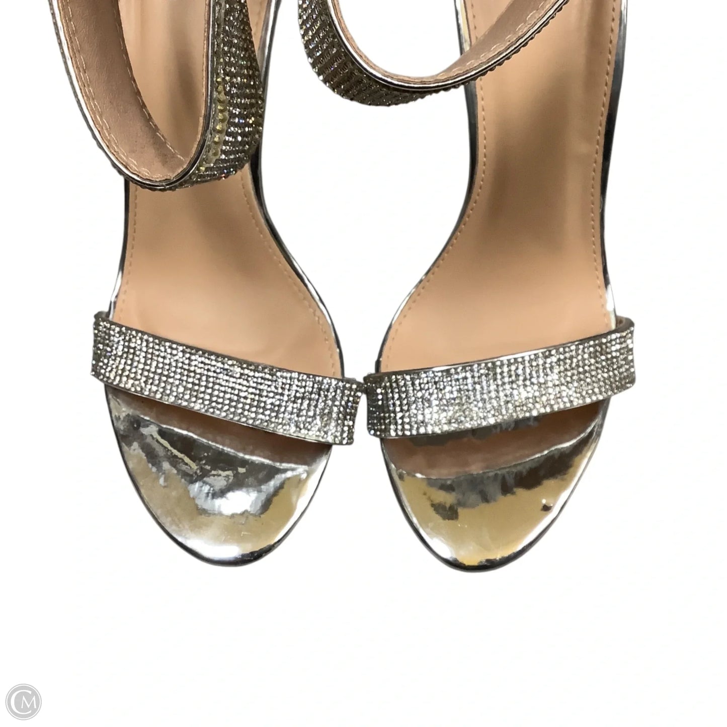 Shoes Heels Stiletto By Windsor In Silver, Size: 8.5