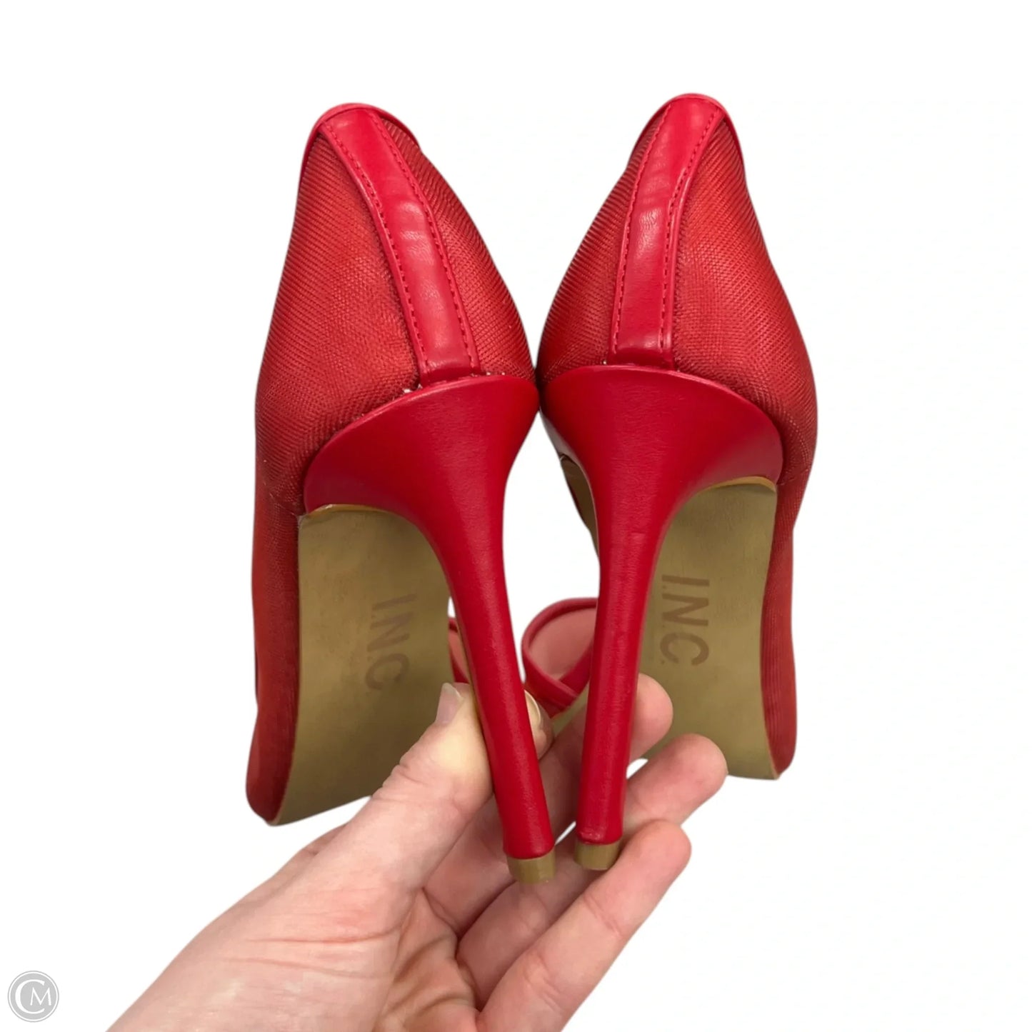 Shoes Heels Stiletto By Inc In Red, Size: 6