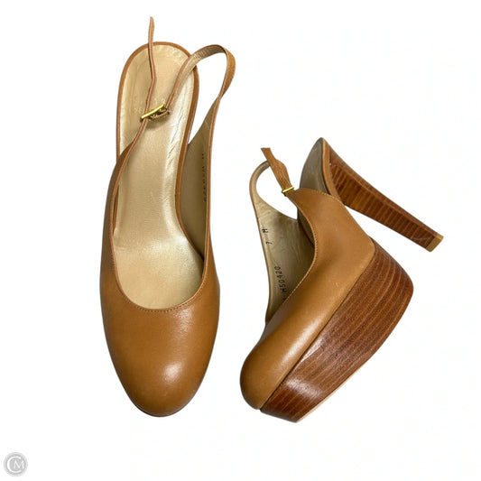 Shoes Designer By Stuart Weitzman In Taupe, Size: 7