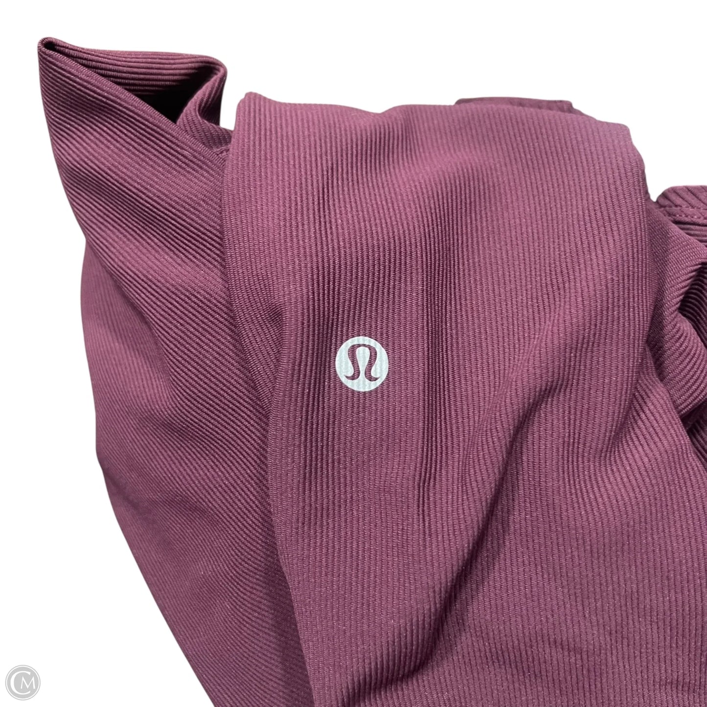 Athletic Leggings By Lululemon In Maroon, Size: 2