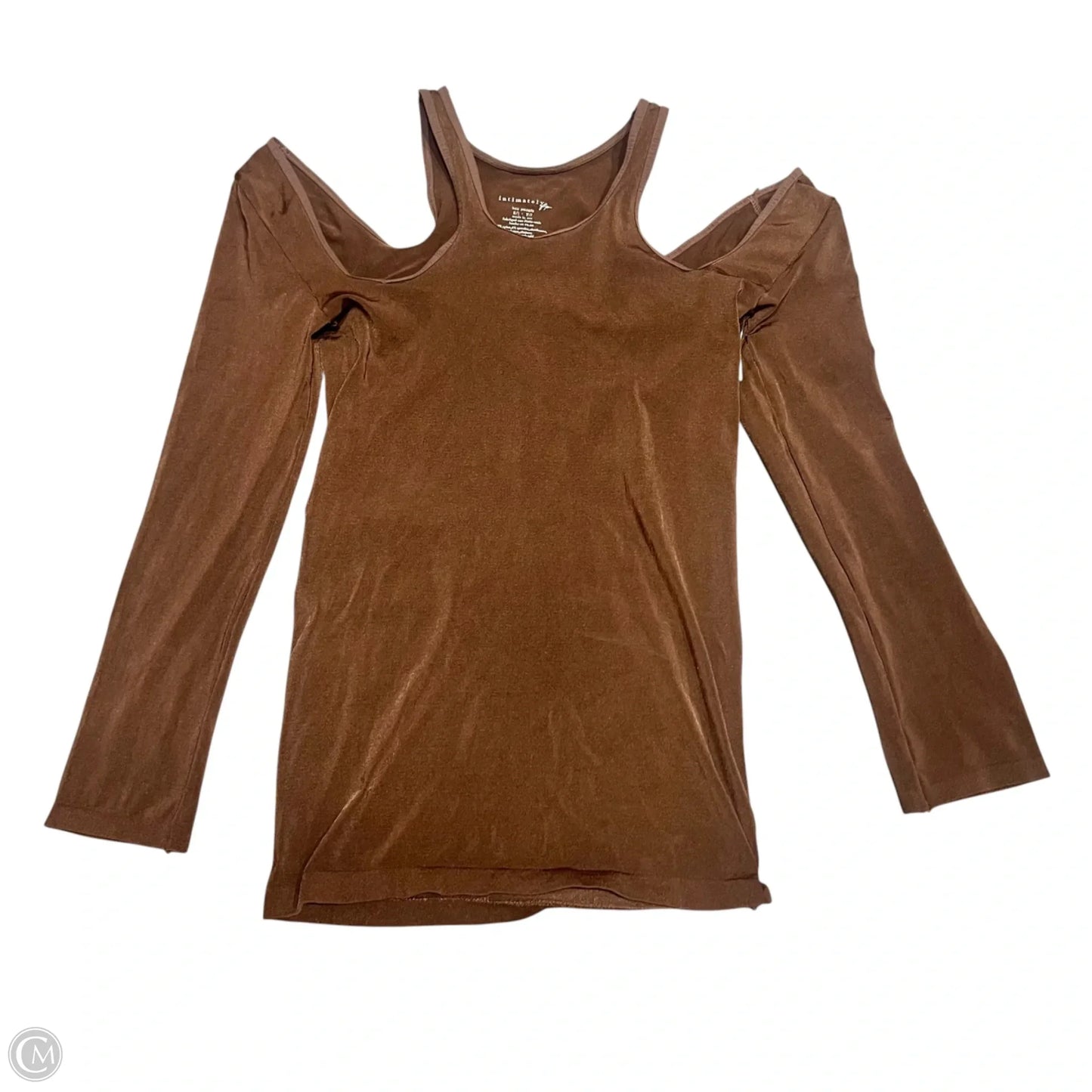 Top Short Sleeve By Free People In Brown, Size: Xs