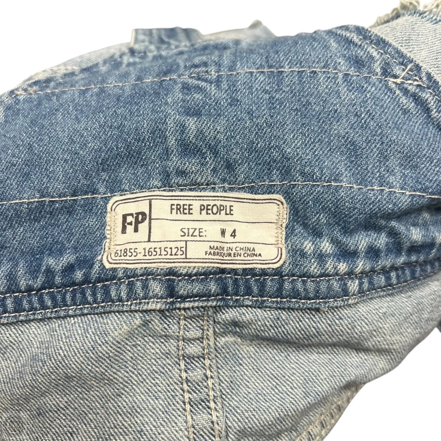 Overalls By Free People In Blue Denim, Size: 4