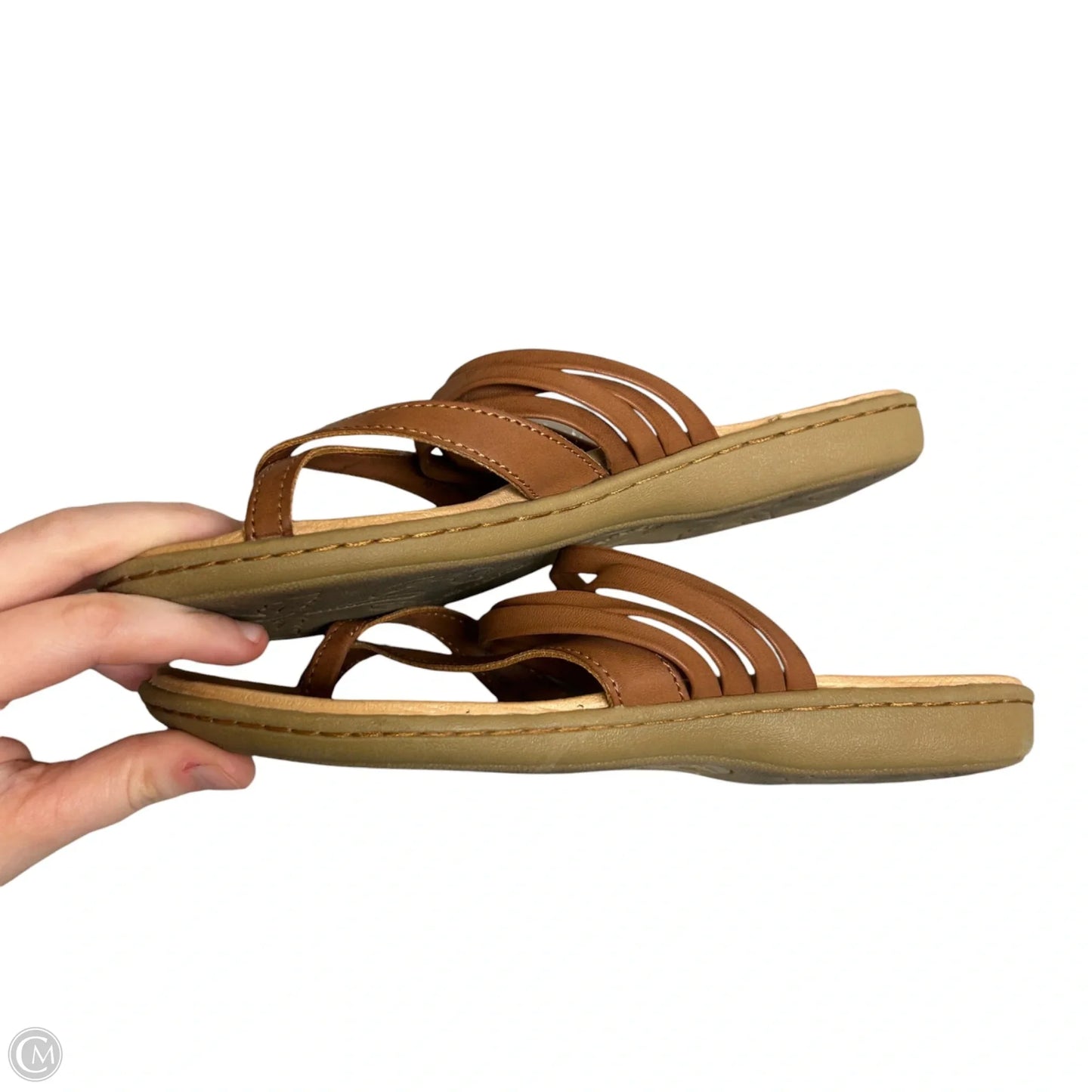Sandals Flats By Boc In Tan, Size: 6