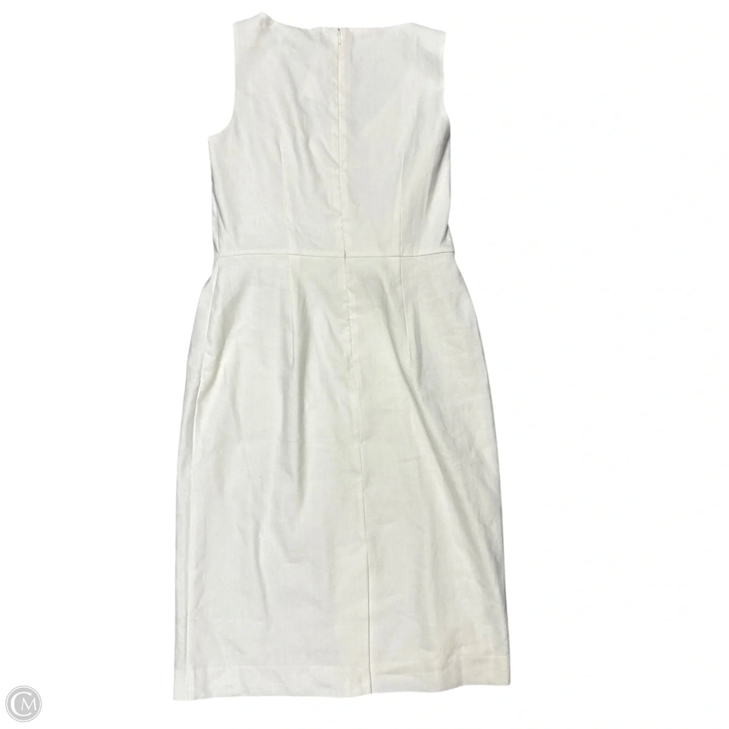 Dress Party Midi By Ann Taylor In White, Size: 4