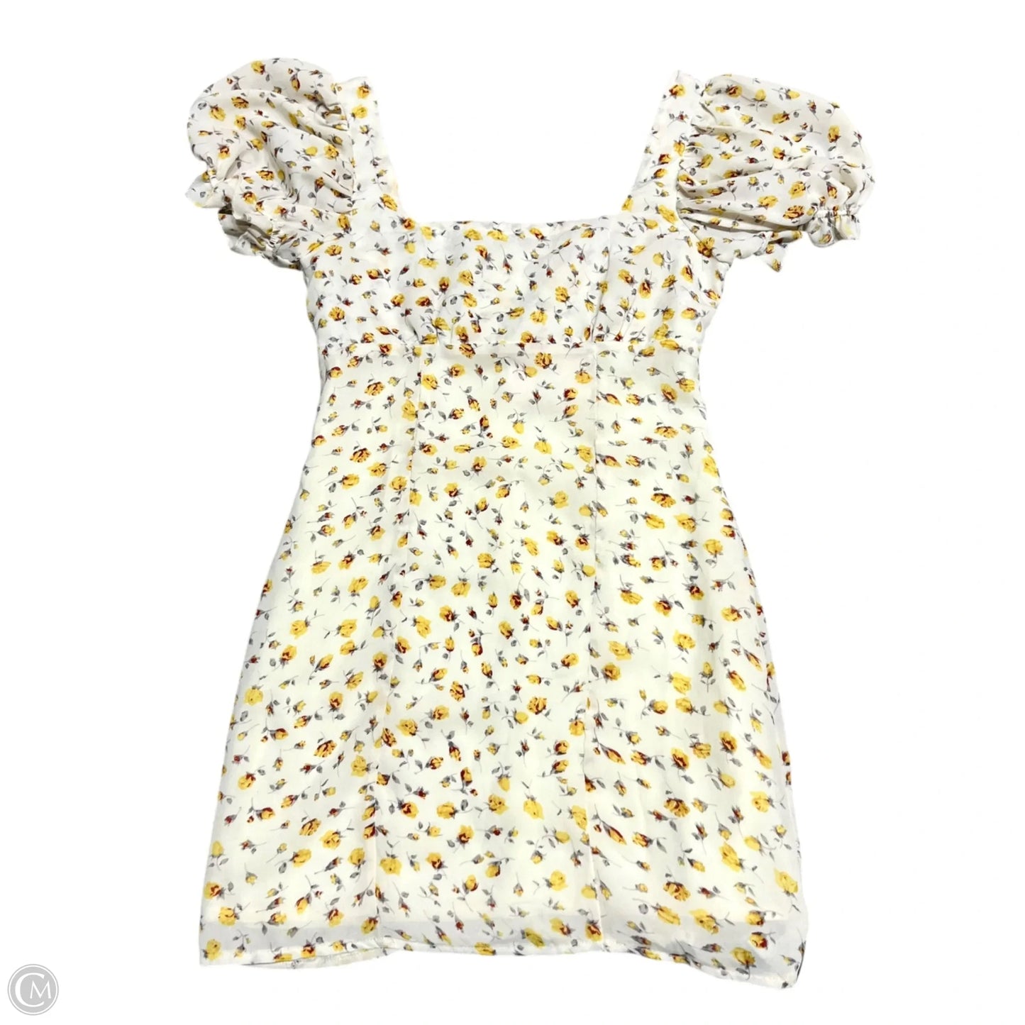 Dress Casual Short By Showpo In Cream, Size: 2