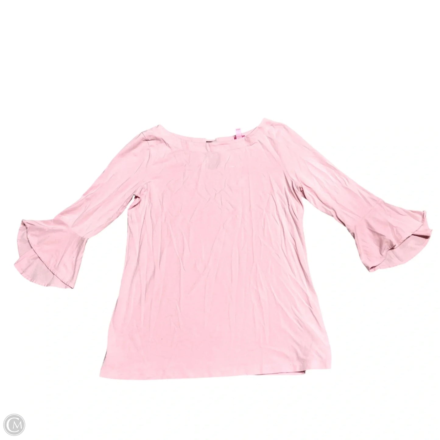 Top Short Sleeve Designer By Lilly Pulitzer In Pink, Size: S