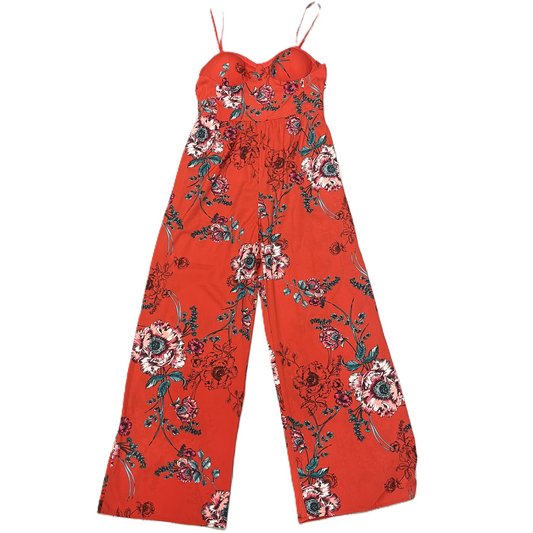 Floral Print Jumpsuit By Band Of Gypsies, Size: L