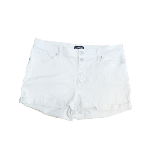 White Shorts By Express, Size: 12