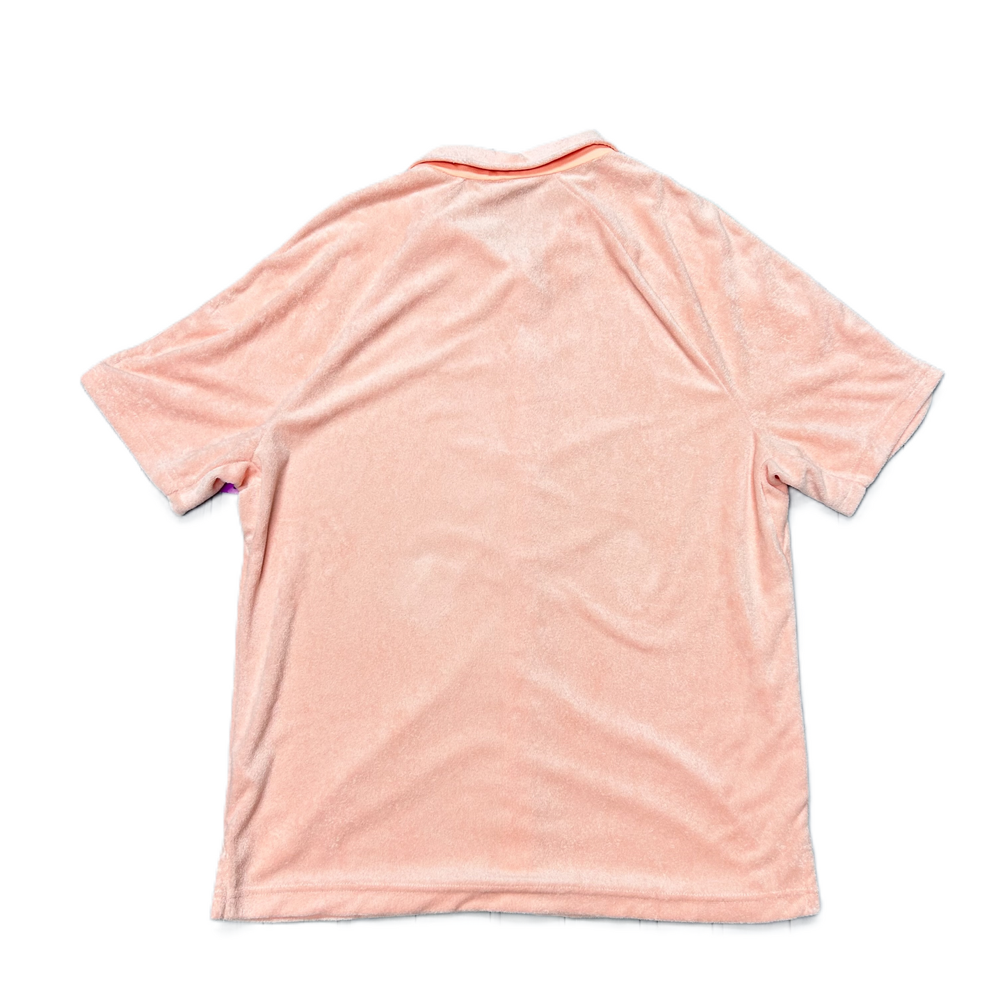 Pink Athletic Top Short Sleeve By Fabletics, Size: L