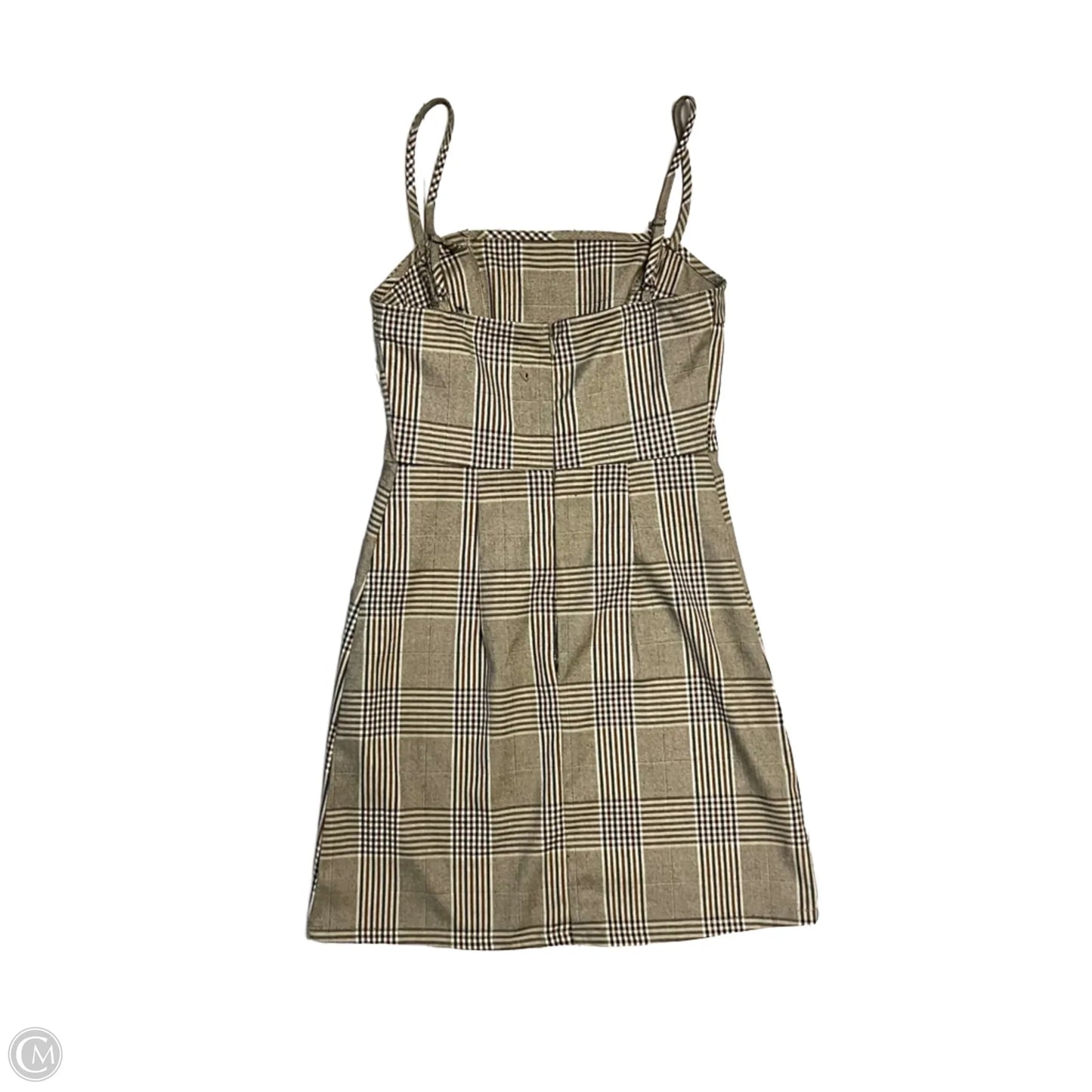 Dress Casual Short By Urban Outfitters In Plaid Pattern, Size: Xs