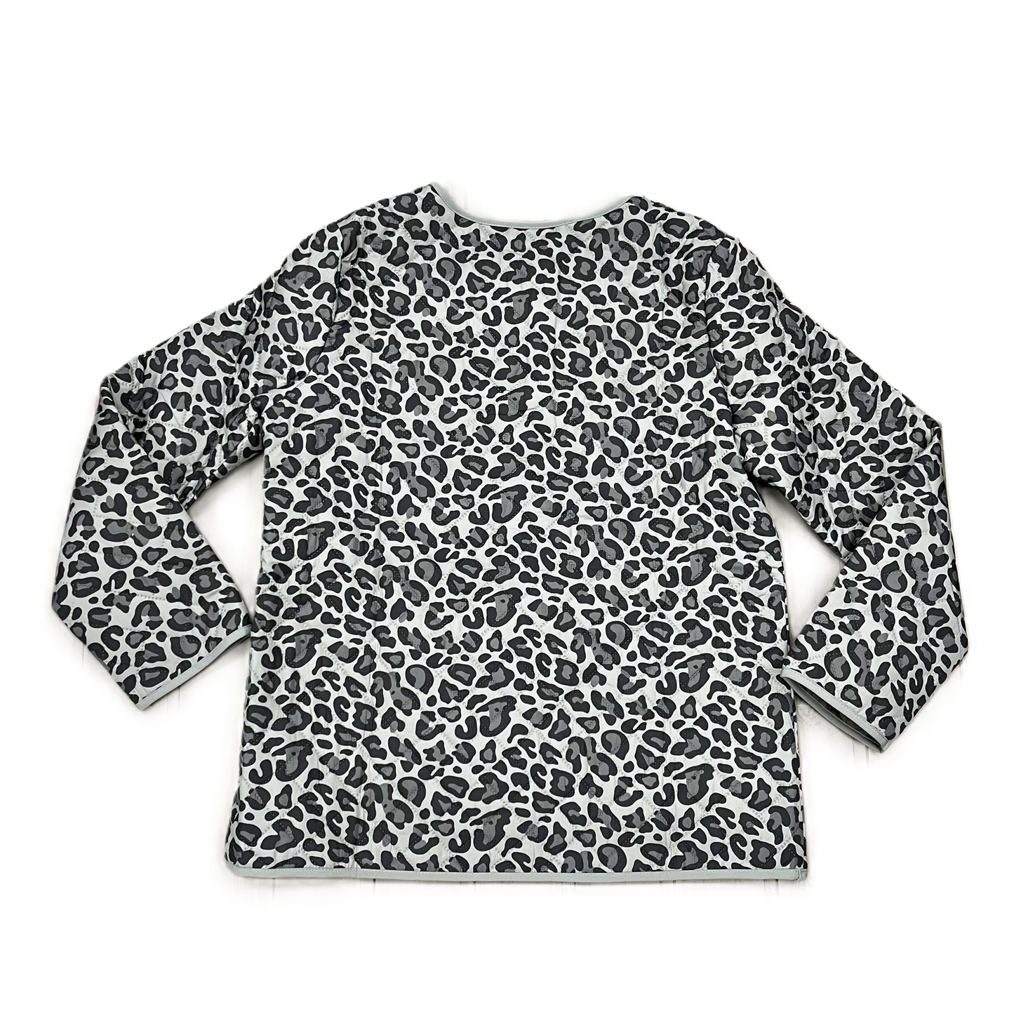 Jacket Puffer & Quilted In Animal Print, Size: M