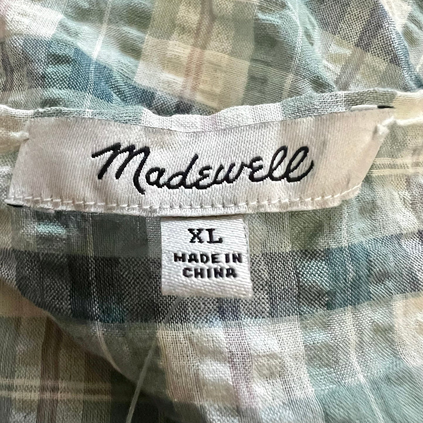 Top Short Sleeve By Madewell  Size: Xl