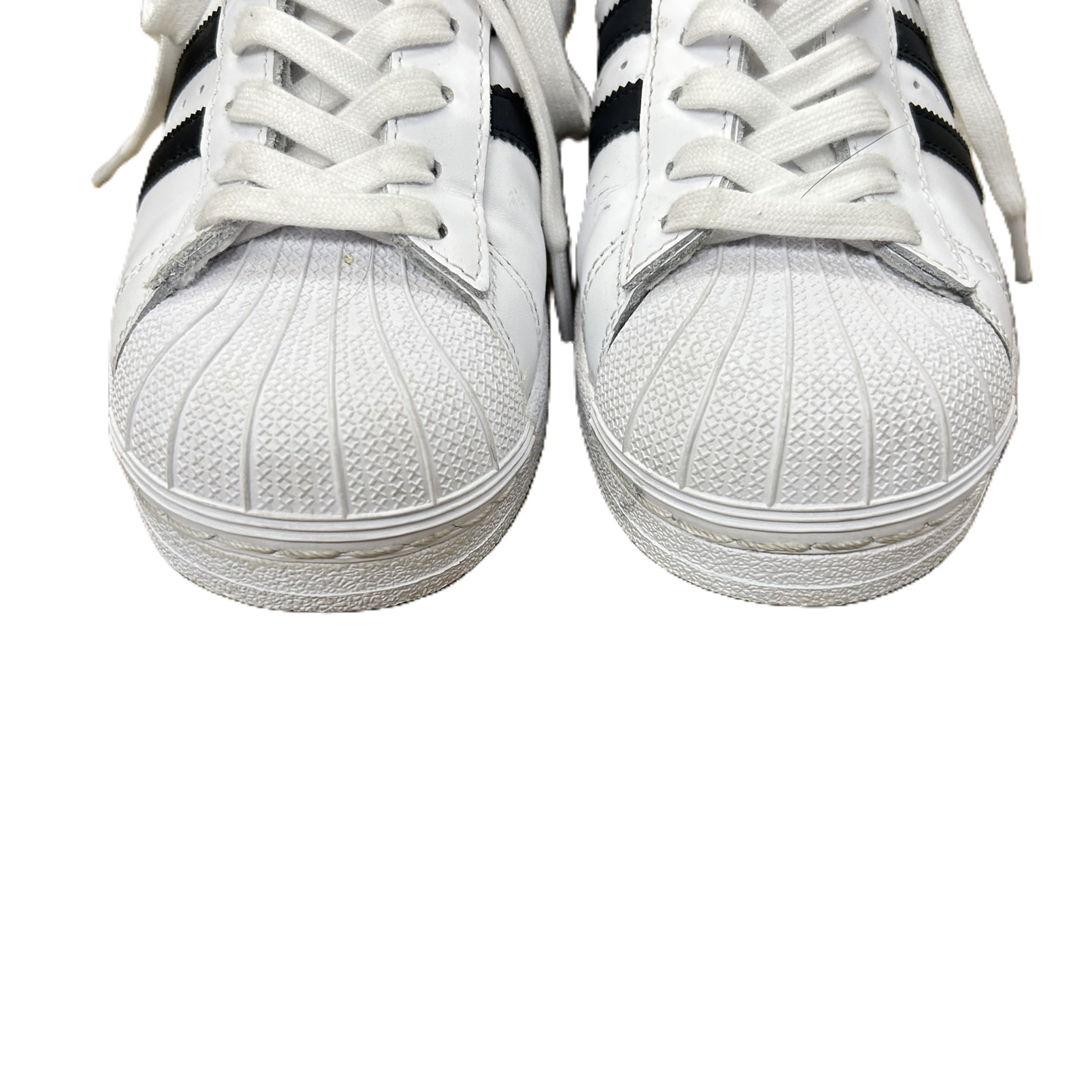 Black & White Shoes Sneakers By Adidas, Size: 7