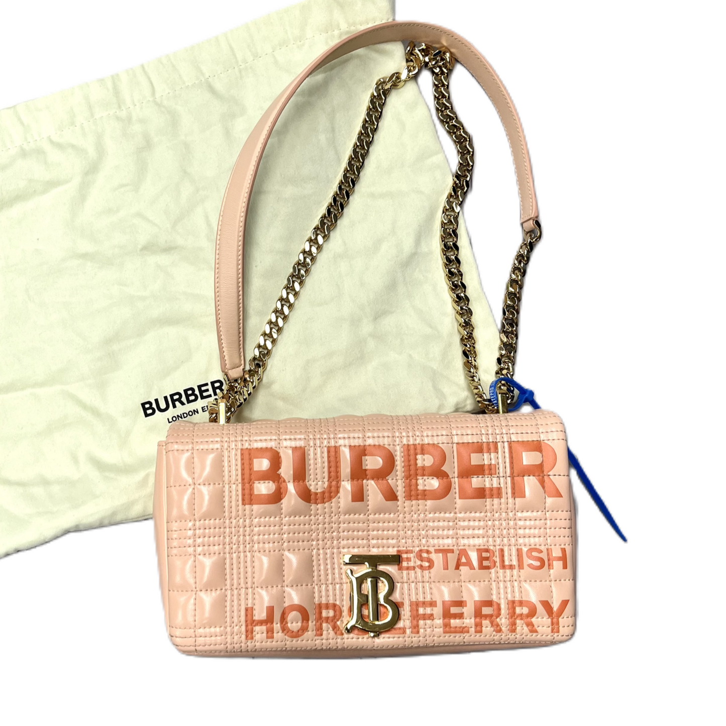 Handbag Luxury Designer By Burberry, Size: Medium