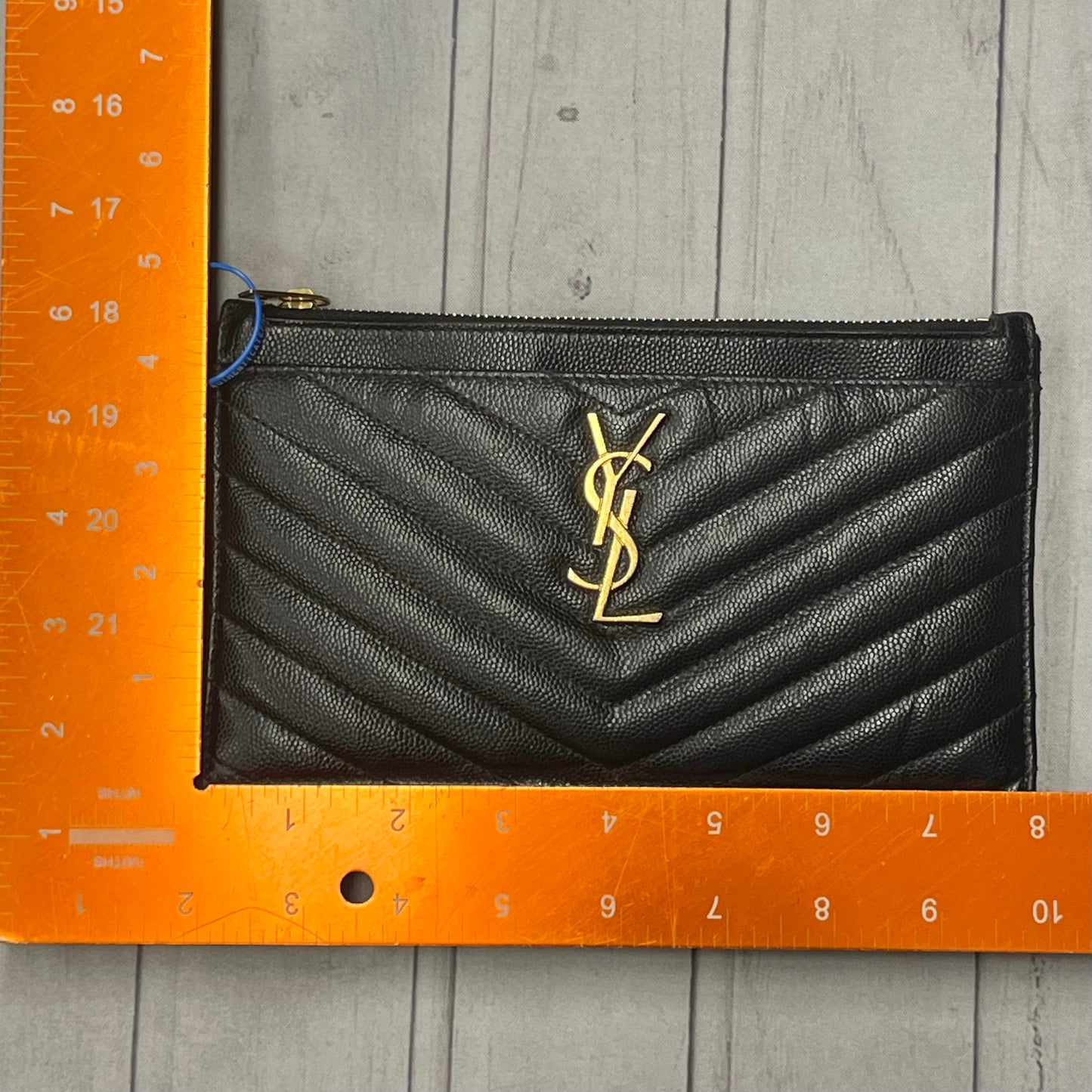 Clutch Luxury Designer By Yves Saint Laurent, Size: Small