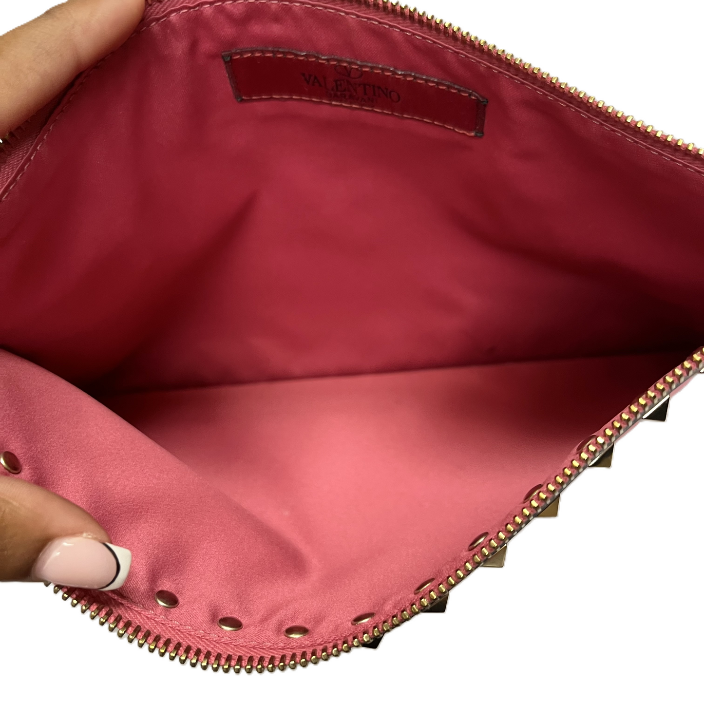 Clutch Luxury Designer By Valentino-garavani, Size: Large