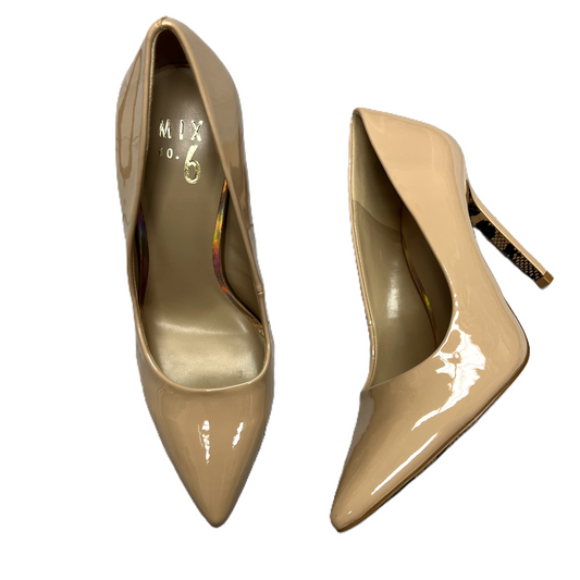Tan Shoes Heels Stiletto By Mix No 6, Size: 7