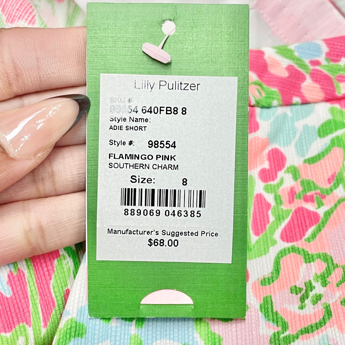 Green Shorts Designer By Lilly Pulitzer, Size: 8