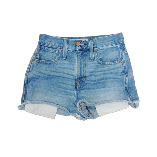 Blue Denim Shorts By Madewell, Size: 0