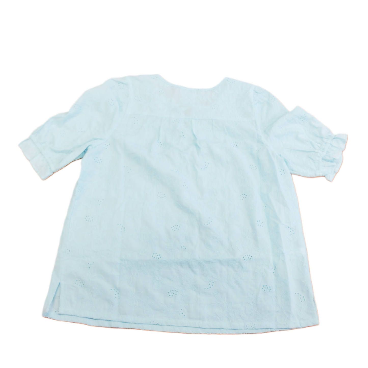 Aqua Top Short Sleeve By Loft, Size: L